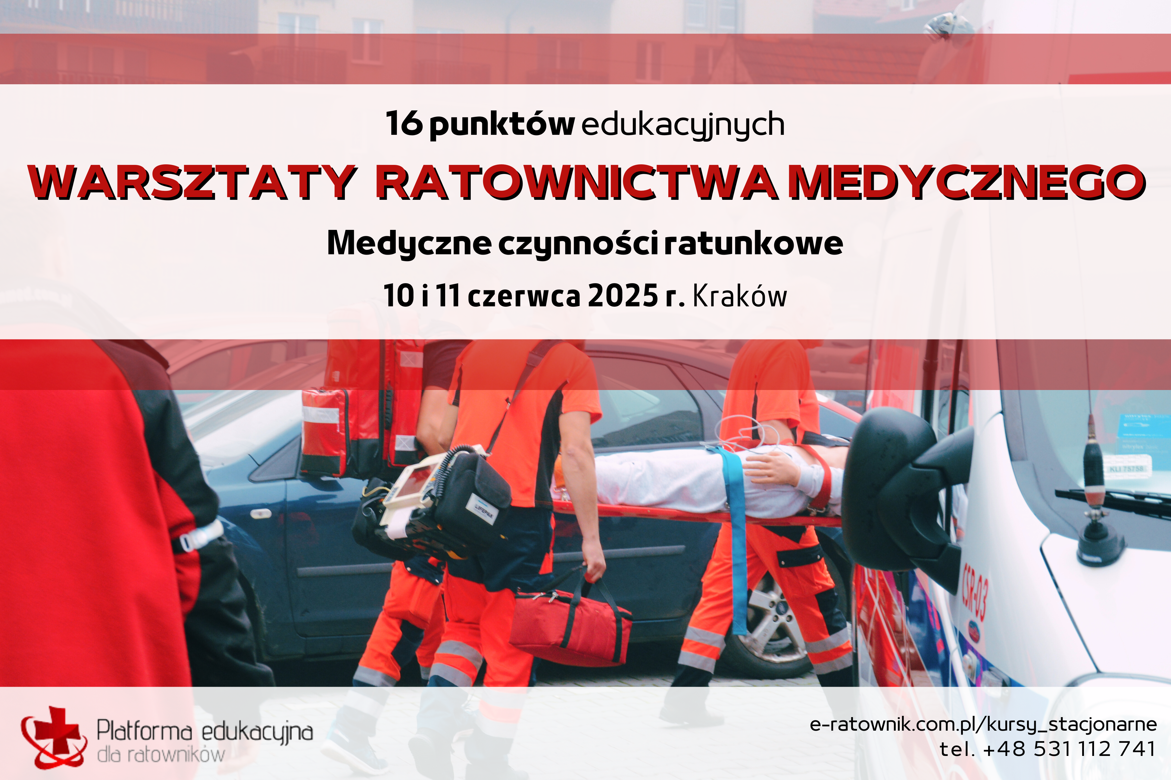 WRM: Medyczne czynności ratunkowe 10-11 czerwca 2025 r. 