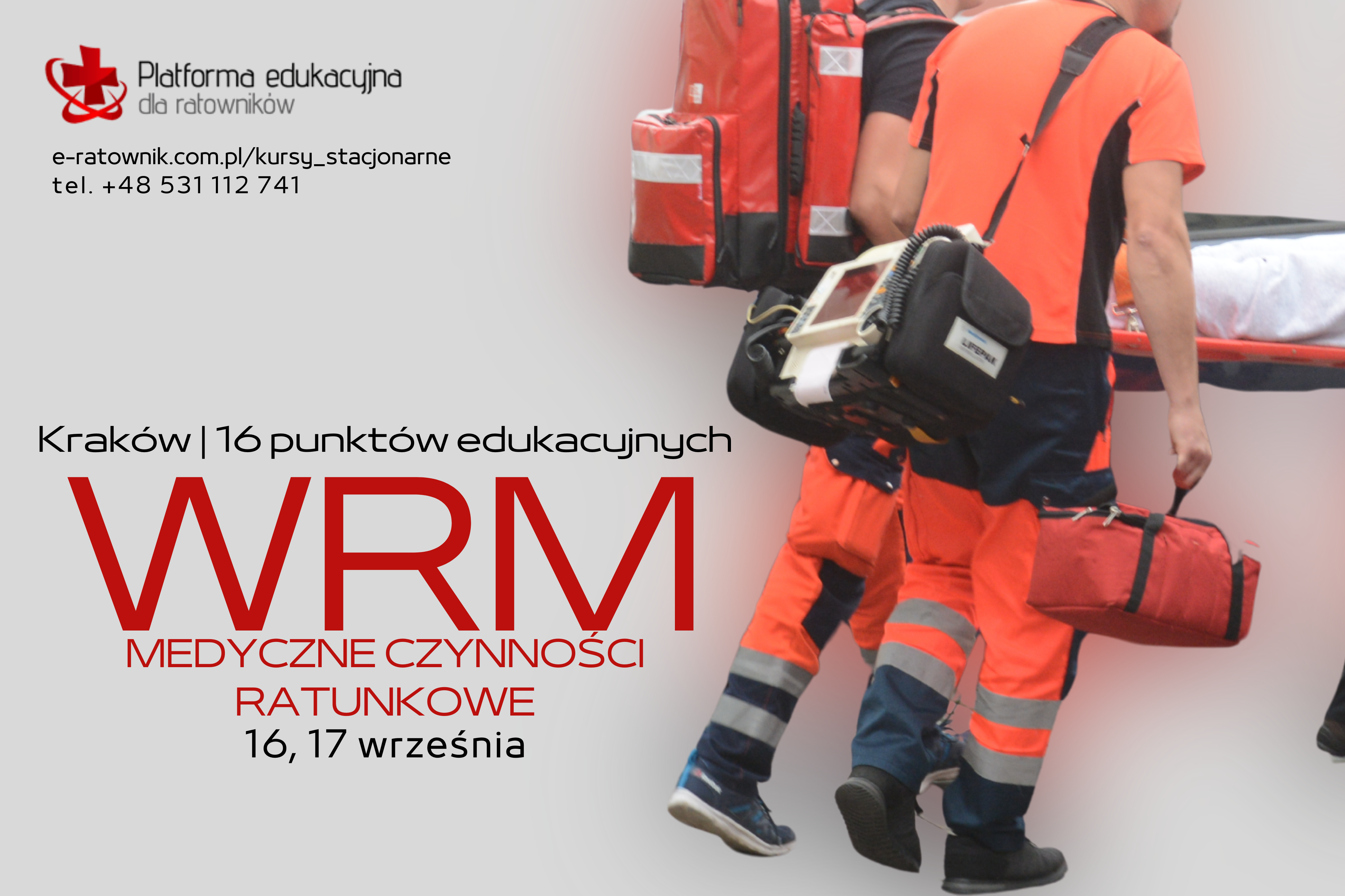 WRM: Medyczne czynności ratunkowe 16, 17 września 2025 r.
