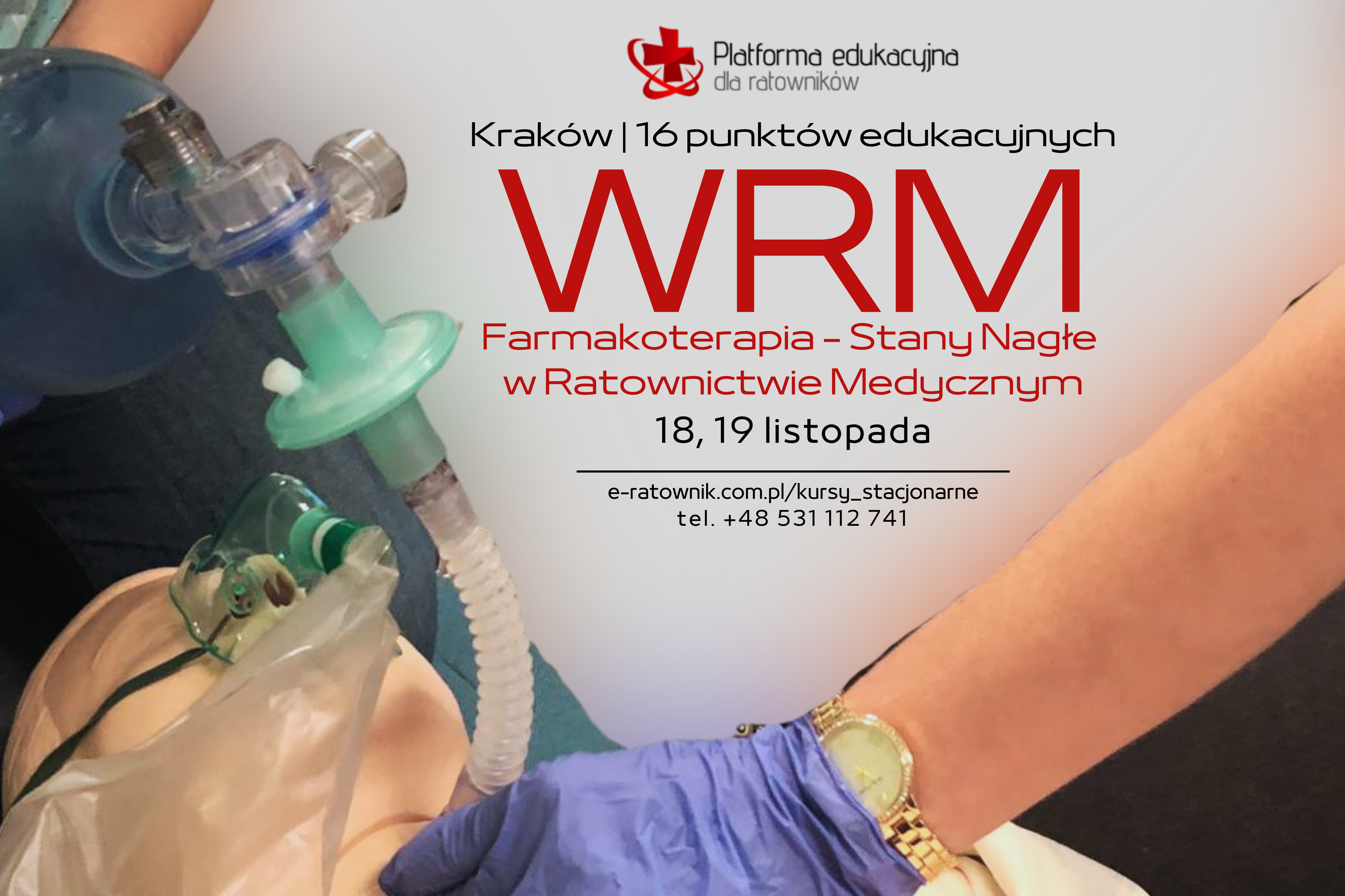 WRM: Trudne drogi oddechowe - Medyczne Czynności Ratunkowe 18,19 listopada 2025 r.